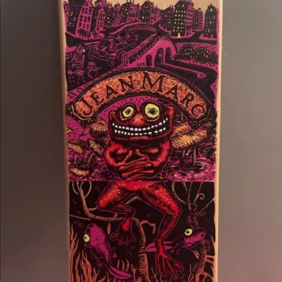Vintage Jean Marc Original 80s Freestyle Skateboard Deck - Picture 3 of 10